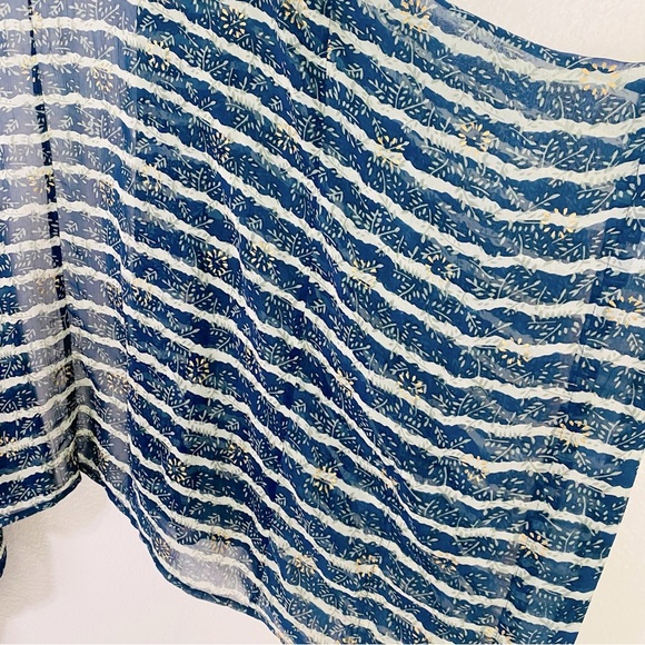 Soft Surroundings Midas Cardi Striped Kimono Topper Size PL/PXL - Picture 10 of 14